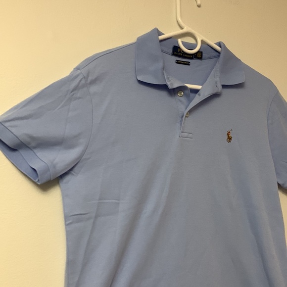 Light blue polo Ralph Lauren, custom slim fit Medium - Picture 2 of 7